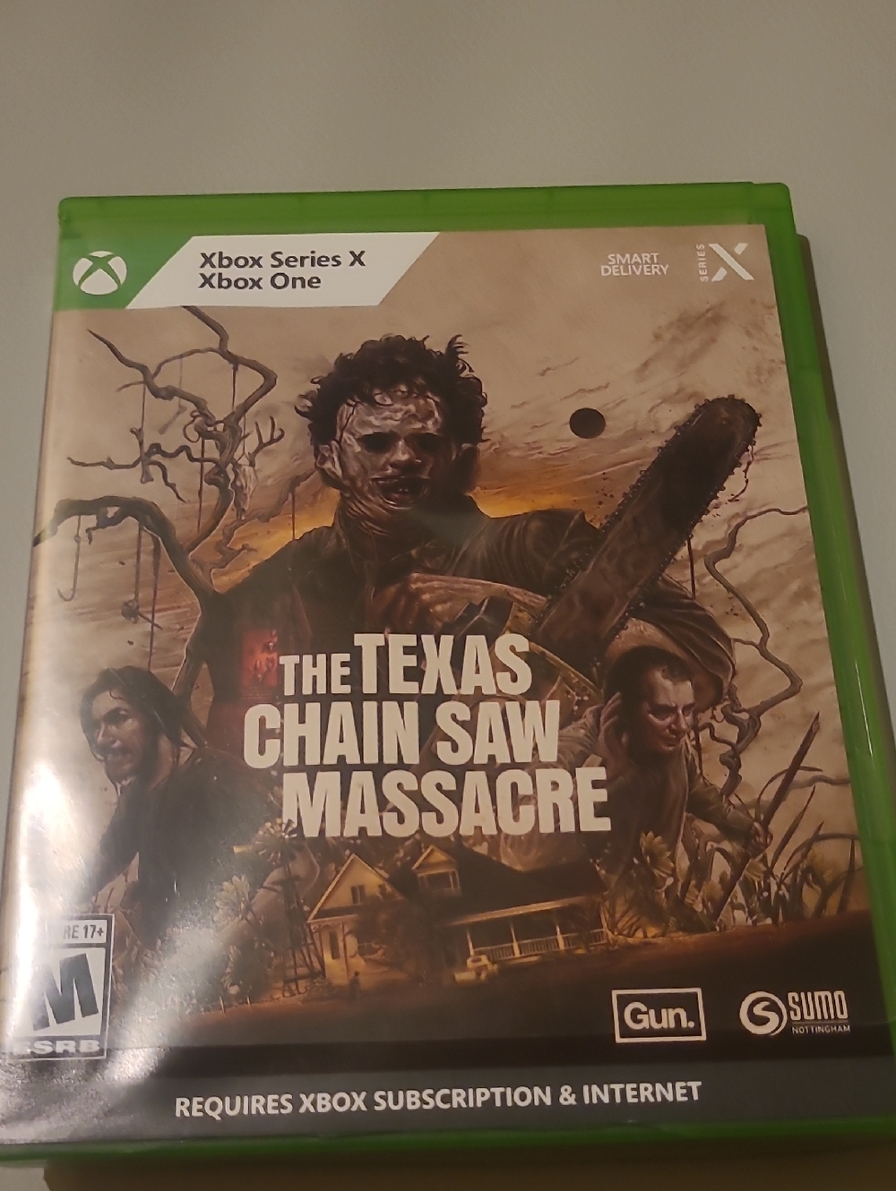 The Texas Chain Saw Massacre Xbox  One /  XBOX series X (Tested And Working)